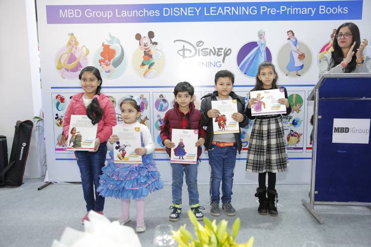 MBD GROUP LAUNCHES PRE-PRIMARY BOOKS FEATURING DISNEY THEMES