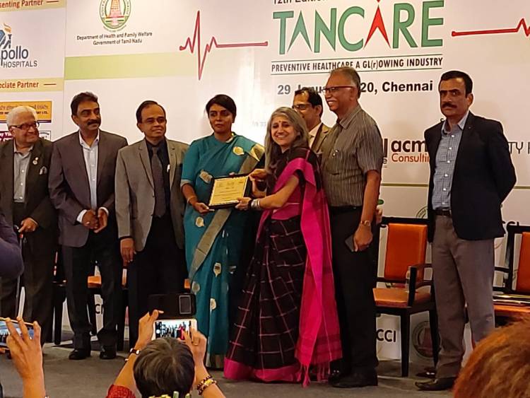 TANKER Foundation received the award for Best NGO in the Healthcare sector at the TANCARE conference