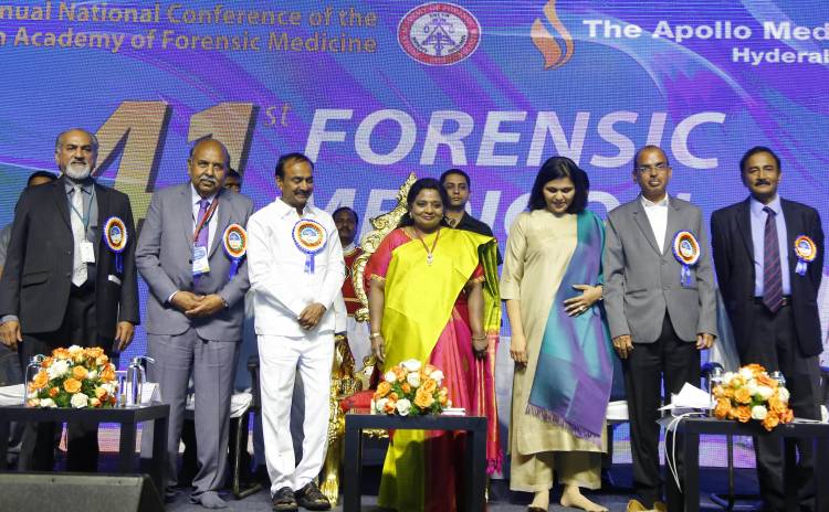 Hon'ble Governor Dr. (Smt) Tamilisai Soundararajan, inaugurates the '41st Forensic Medicon' 