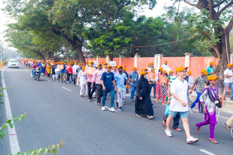 Apollo Hospitals Group organised Walkathon to create awareness on Cancer