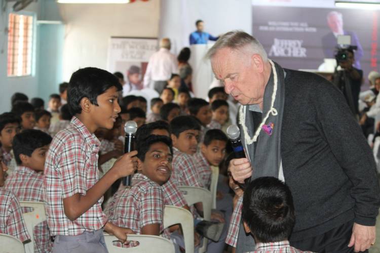 Here’s what makes Lord Jeffrey Archer a great social champion & an admirer of India