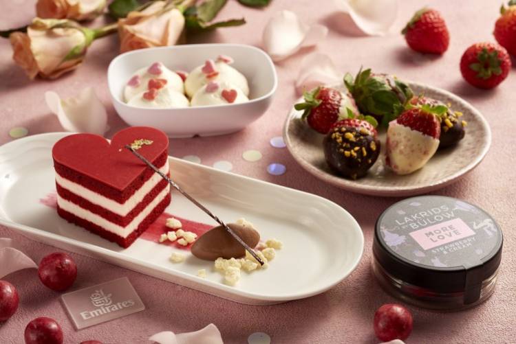 Emirates to celebrate Valentine’s Day by serving 40 unique culinary creations across its network