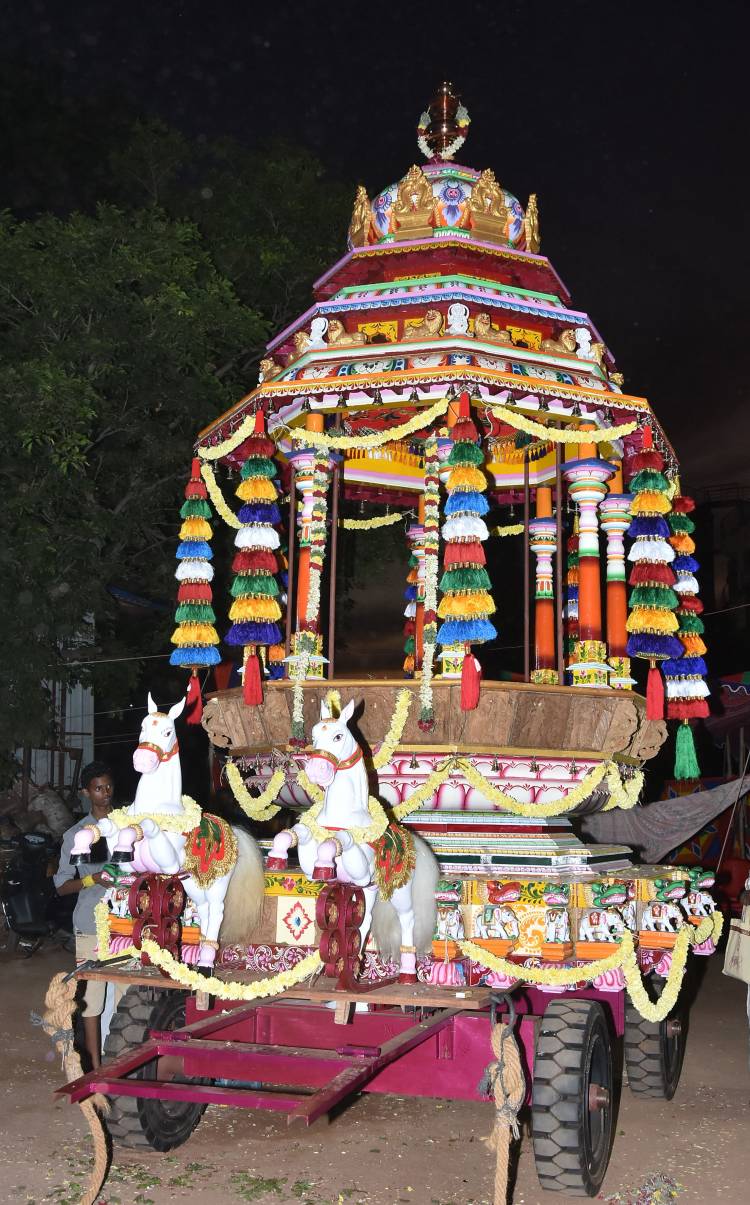 Chariot from Tamil Nadu for Rama Navami Celebrations at Ayodhya