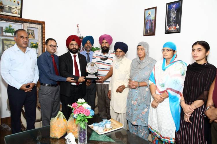 PNB honours the families of Martyrs' of Galwan Valley