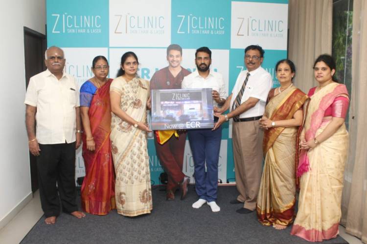 Herewith sending the  News & Stills of  Dr Sethuraman’s Zi Clinic -ECR Branch launch by Actor Santhanam