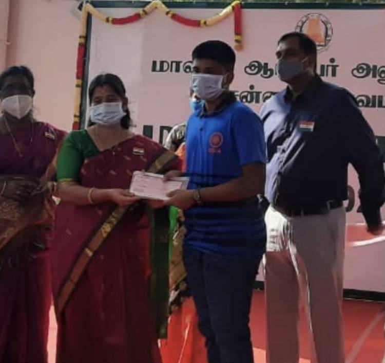VELAMMAL STUDENTS FELICITATED FOR THEIR PROWESS IN CHESS