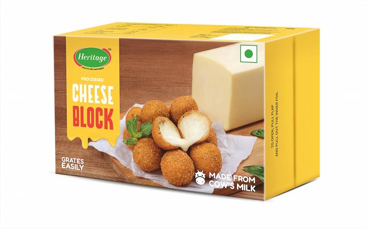Heritage Foods forays into cheese products in consumer packs