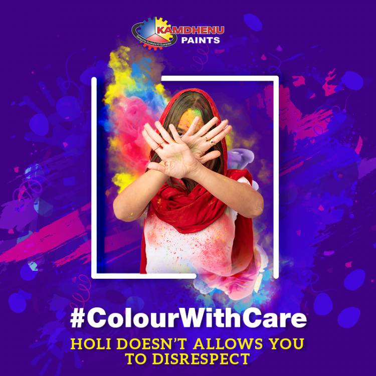 Kamdhenu unveils Digital Campaign for a Safe Holi  #ColourWithCare
