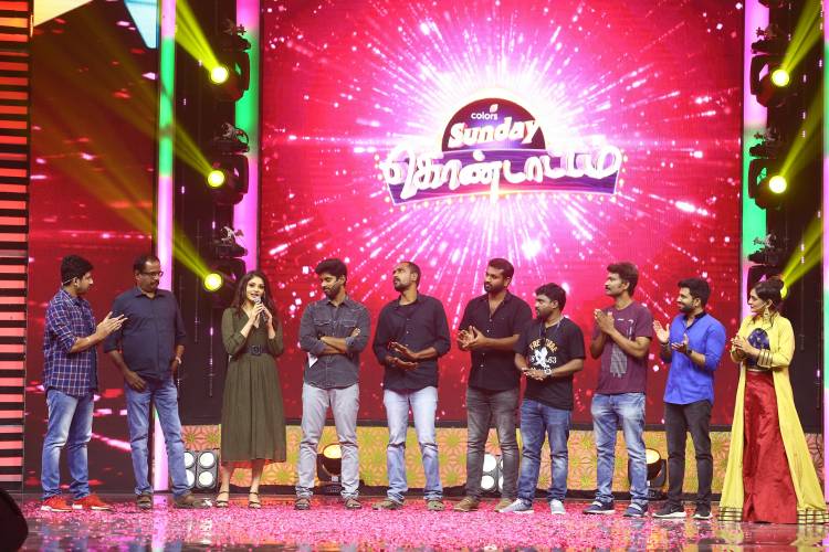 Colors Sunday Kondattam takes a new stride; Brings together stars of Sarbath Movie for a special episode