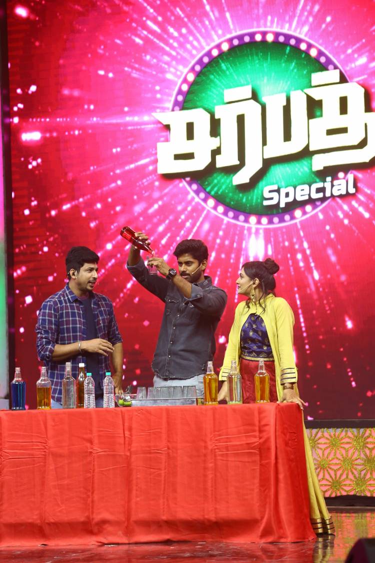 Colors Sunday Kondattam takes a new stride; Brings together stars of Sarbath Movie for a special episode