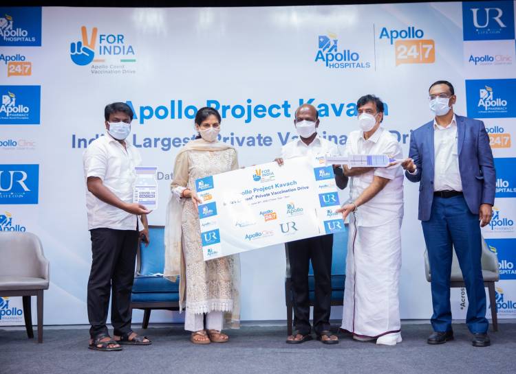 Apollo Hospitals Group launches mega COVID vaccination drive, activates 200 centres across India