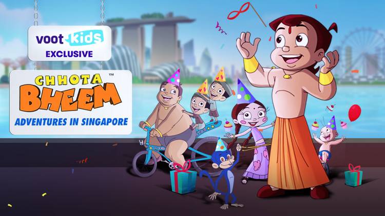 The Singapore Tourism Board, in partnership with Voot Kids,  presents “Chhota Bheem – Adventures in Singapore”