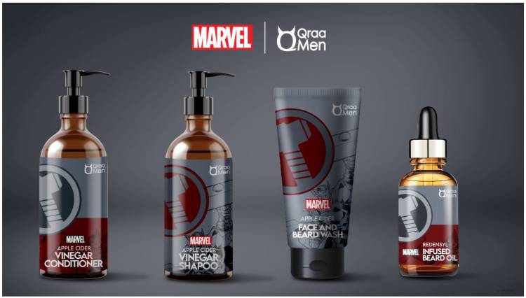 QRAAMEN LAUNCHES A COLLECTION OF GROOMING PRODUCTS INSPIRED BY   MARVEL’S SUPER HEROES – THE AVENGERS
