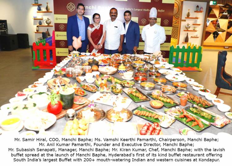 Manchi Baphè: Doors open to South India's largest multi-cuisine buffet with a fiesta of fun and food