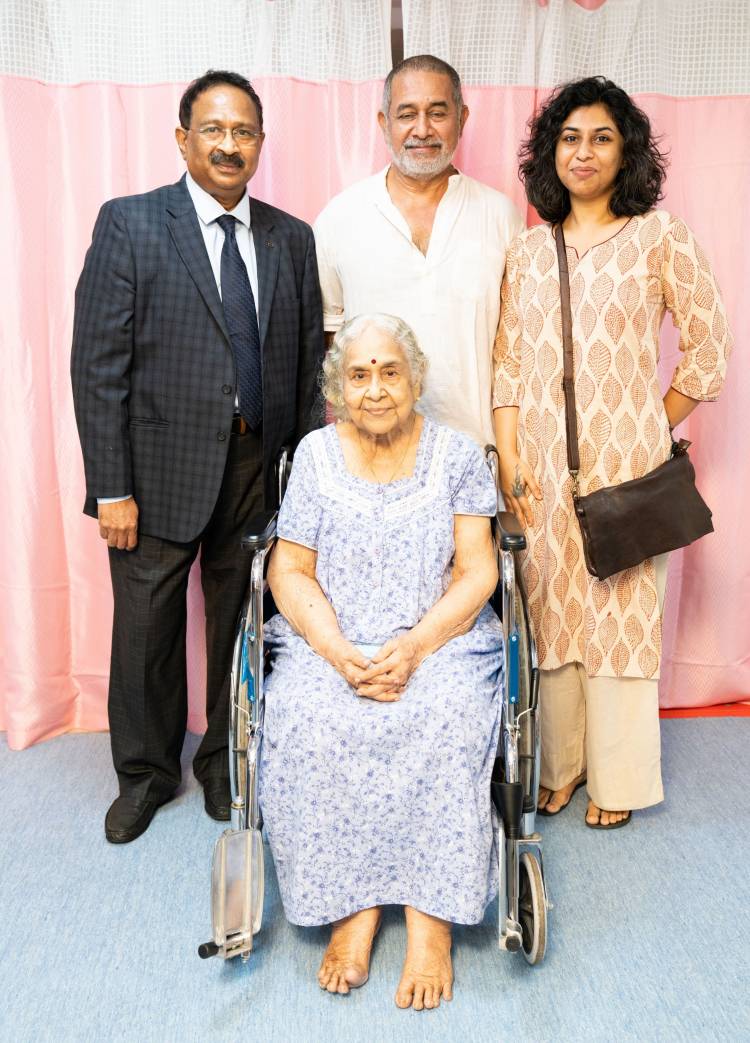 93-year-old lady got a new lease of life after successfully operated for acute Cholecystitis  