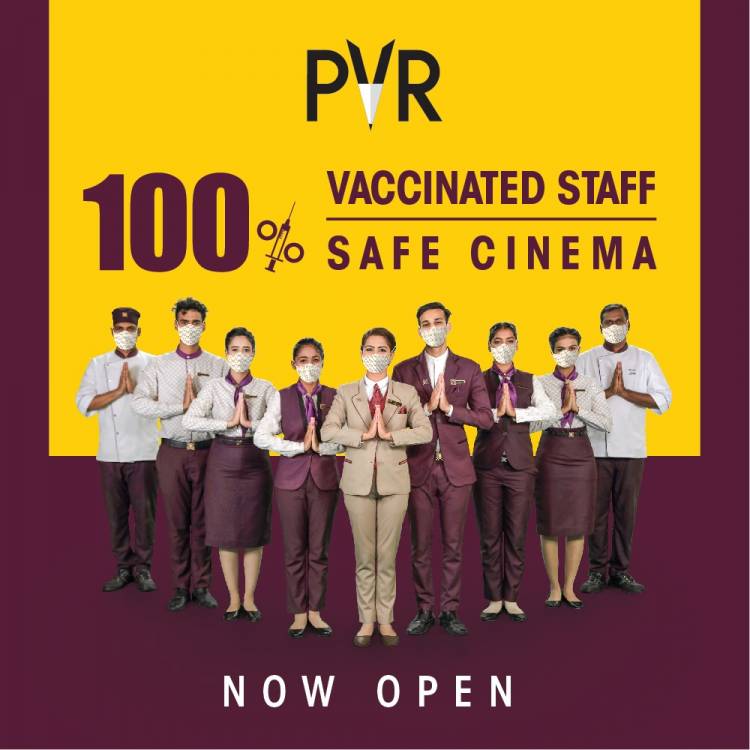 The wait is finally over!! @_PVRCinemas is NOW OPEN and is all set to welcome you back to the BIG SCREEN .