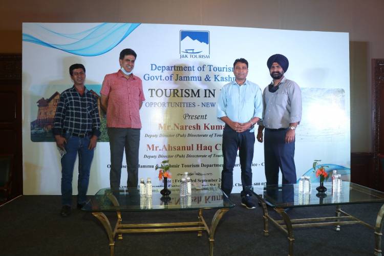 JK TOURISM DEPARTMENT HOLDS INTERACTIVE SESSIONS WITH LOCAL TOUR TRAVEL OPERATORS, MEDIA OFFICERS BRIEF THEM ABOUT POST COVID-19 PREPARATIONS BY JK ADMINISTRATION, DIVERSIFIED TOURISM PORTFOLIO 