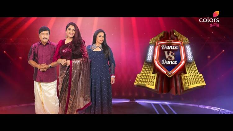 Khushboo and Brinda Master welcome Gnanasambandam in Colors Tamil’s Dance vs Dance’s latest promo