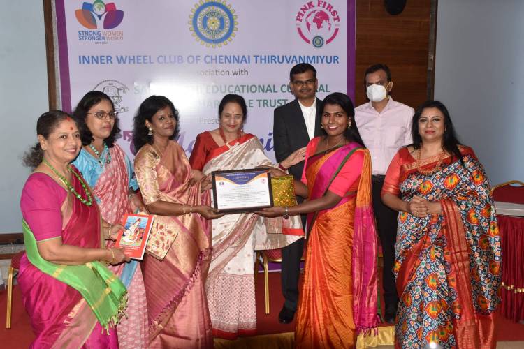 Mr. P.N Vasudevan, MD & CEO, Equitas Small Finance Bank graces ‘Mahatmika’, an event honouring transgender achievers