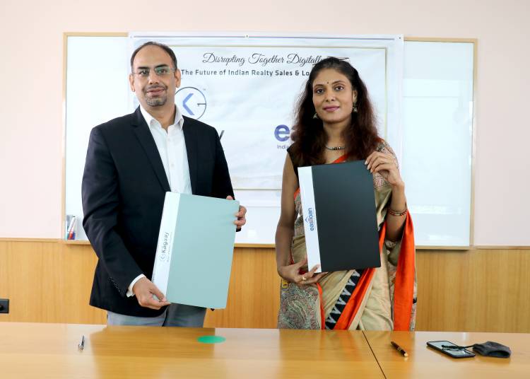 Easiloan, India’s 1st digital home loan marketplace ties up with Kagaay a tech-based home sale platform