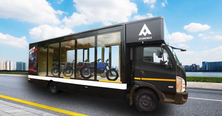 Atumobile Launches innovative way to offer Test Drives with Showroom-on-Wheels – an exciting experience zone for the EV enthusiasts.