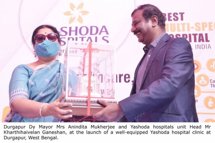 Yashoda Hospitals Hyderabad launches a well-equipped clinic at Durgapur, West Bengal