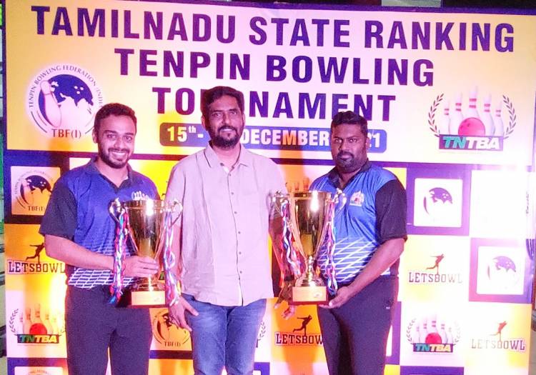 Tamil Nadu State Ranking Tenpin Bowling Tournament 15th December 2021 – 18th December 2021 LetsBowl, Thoraipakkam, Chennai