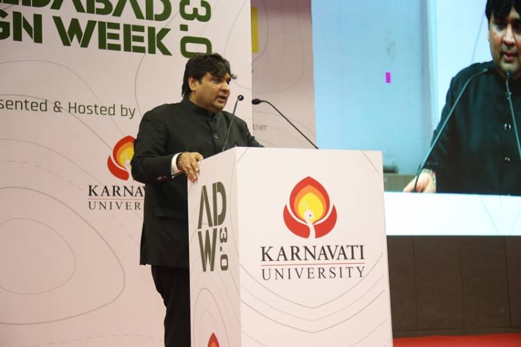 Honourable General MM Naravane inaugurates the third edition of Ahmedabad Design Week at Karnavati University