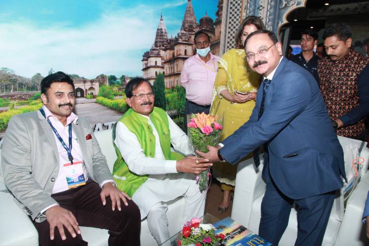 Madhya Pradesh Tourism Board promotes inbound tourism & showcases their fast growing tourism sector at SATTE 2022