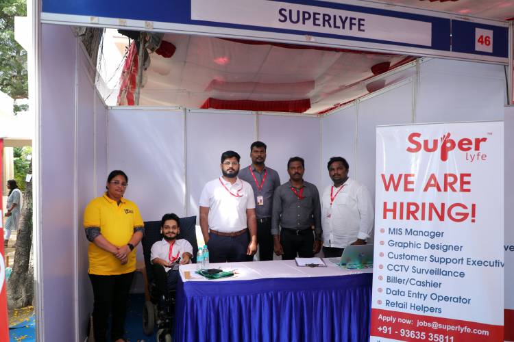 SuperLyfe attends South India's mega job fair for the differently-abled and transpersons