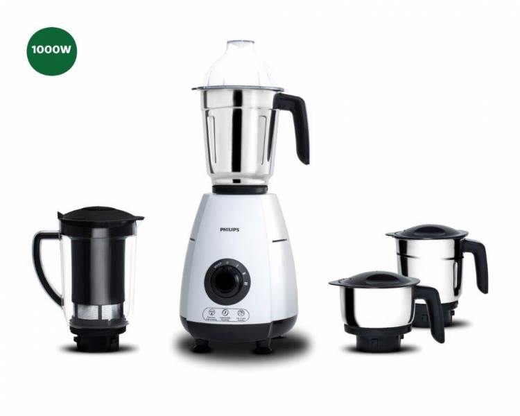 Philips Domestic Appliances makes Grinding and Blending easier with its new HL7703 superior performance mixer grinder
