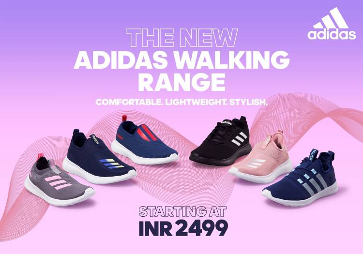 adidas India launches a new range of walking shoes starting INR 2499