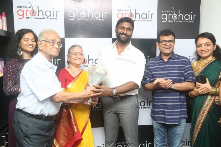 Advanced Grohair Clinic 5th branch Launched by Saran Vel Jayaraman,  G Subramaniam & S Jayalakshmi in Adyar
