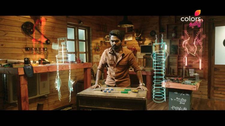 Spun Around The Chronicles Of An Aspiring Inventor, Colors Tamil Brings to Screen the Back-to-Back World Television Premiere of Ayngaran this Sunday.  