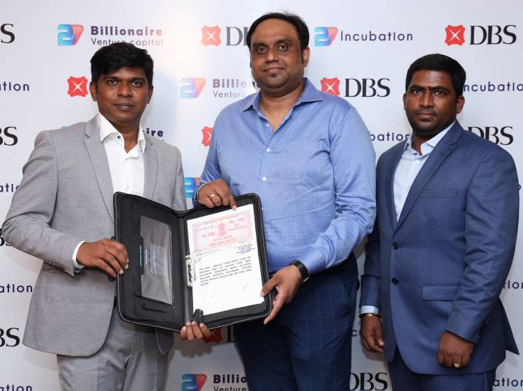 Billionaire Venture signs MoU with DBS Bank
