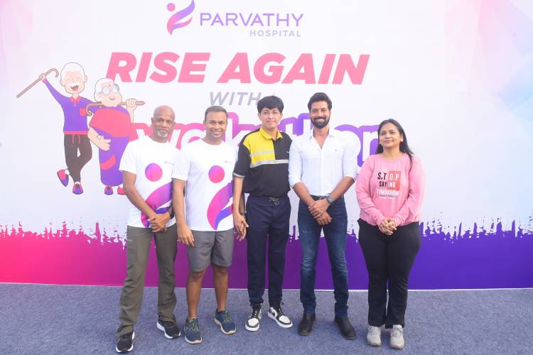 Parvathy Hospital conducted ‘Walkathon 2022’ a fitness awareness event at YMCA Chennai on 25th September 2022