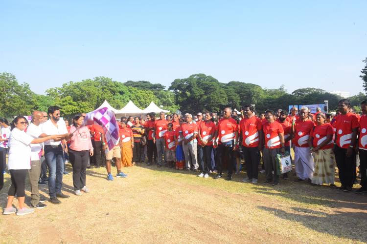 Parvathy Hospital conducted ‘Walkathon 2022’ a fitness awareness event at YMCA Chennai on 25th September 2022