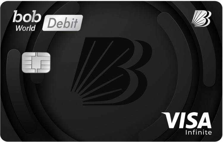 Bank of Baroda launches two Premium Debit Cards with Visa  bob World Opulence (Metal Edition) and bob World Sapphire Cards