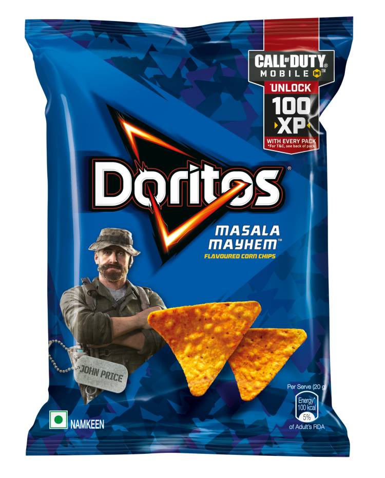 DORITOS FORAYS INTO GAMING SEGMENT WITH CALL OF DUTY MOBILE AND LAUNCHES NEWLY DESIGNED PROMO PACKS