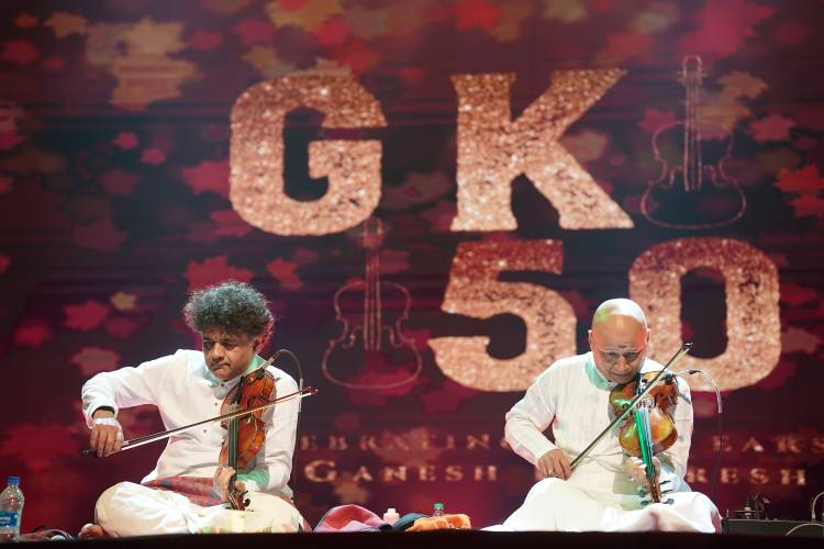 Violinist duo Ganesh-Kumaresh praise Forests by Heartfulness initiative as they render a scintillating fundraising concert