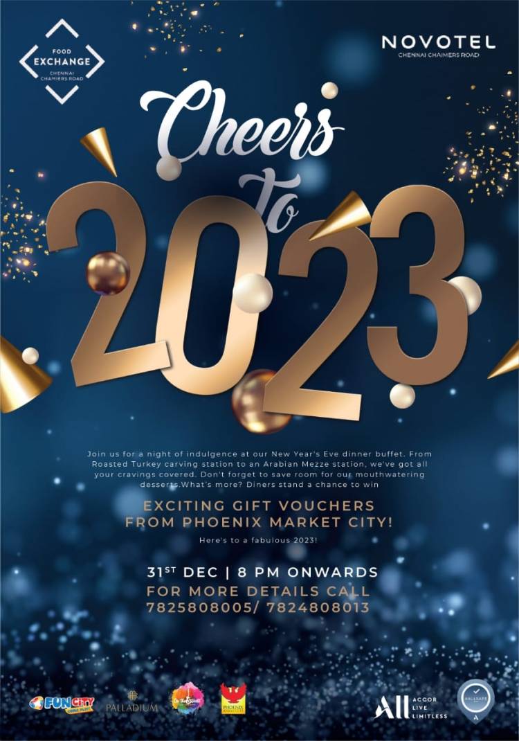 New Year's Eve at Novotel Chamiers Road