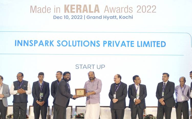 Innspark Soultions Wins ‘Made in Kerala’ Award by FICCI