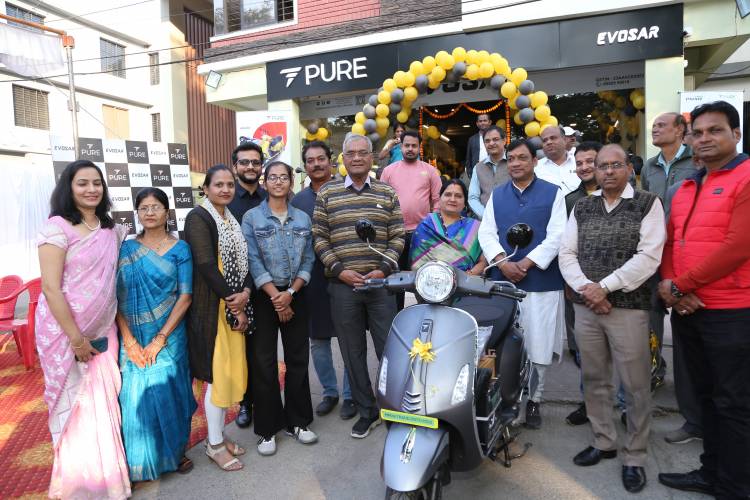  PURE EV launches its newest EV dealership showroom in Indore