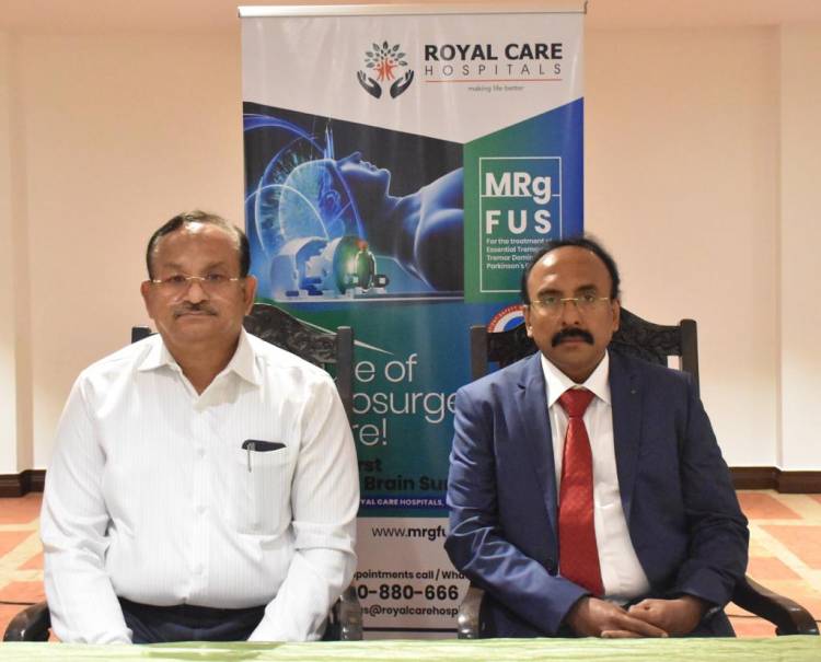  Royal Care Super Speciality Hospital announces  India’s First of its kind knife-less Brain Surgery MRgFUS
