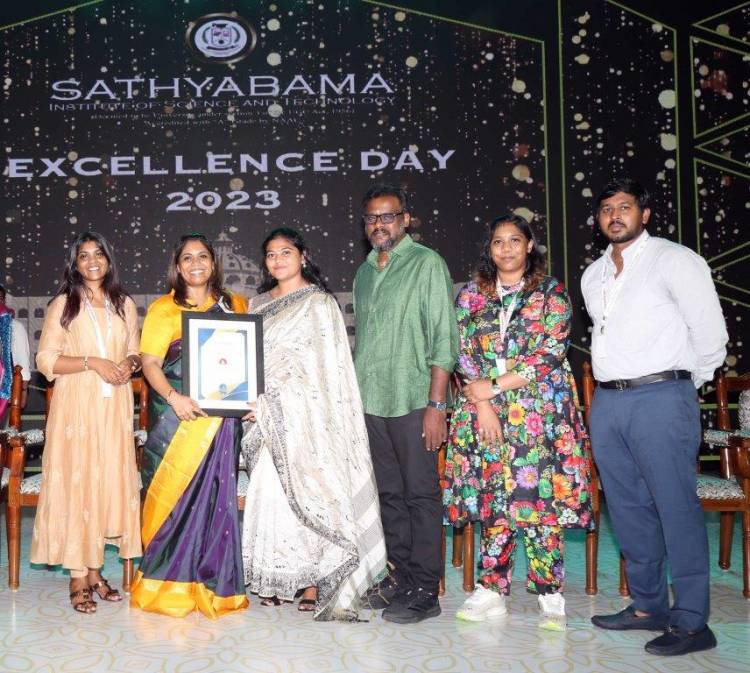 Sathyabama Institute of Science and Technology issued offer letters to 91.18% of Students in the Achievers Day Celebrations.