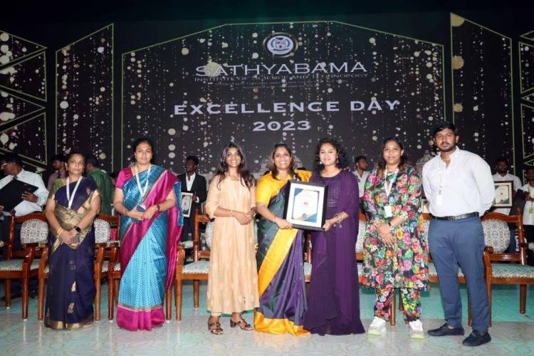 Sathyabama Institute of Science and Technology issued offer letters to 91.18% of Students in the Achievers Day Celebrations.