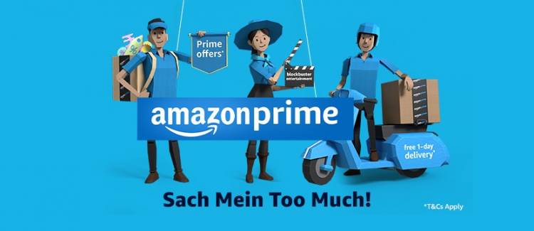 Amazon Prime captures the joy of more through their new 'Sach Mein Too Much’ campaign