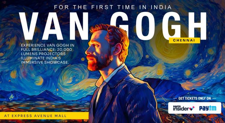 Discover Van Gogh's Art in a New Light at Chennai's First 20K Immersive Exhibition