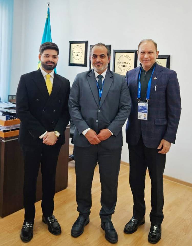 Dr. Nawab Mir Nasir Ali Khan Attends Astana International Forum 2025 in Kazakhstan