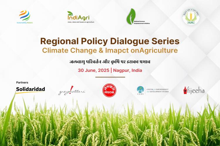 Nagpur to Host Regional Policy Dialogue on Climate-Resilient Agriculture for Maharashtra
